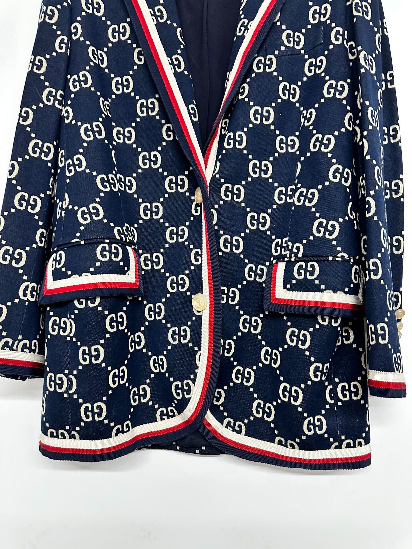 Gucci Gucci All-over Print Suit Jacket Size US M / EU 48-50 / 2 - 5 Thumbnail