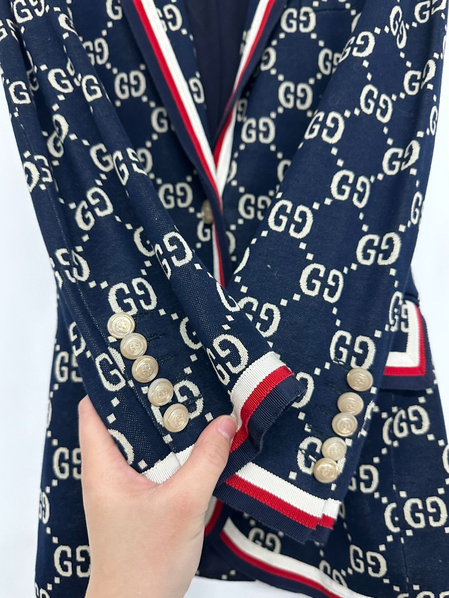 Gucci Gucci All-over Print Suit Jacket Size US M / EU 48-50 / 2 - 6 Thumbnail