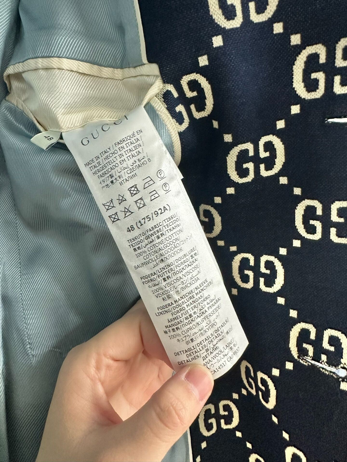 Gucci Gucci Full Print Coat Size US M / EU 48-50 / 2 - 3 Thumbnail