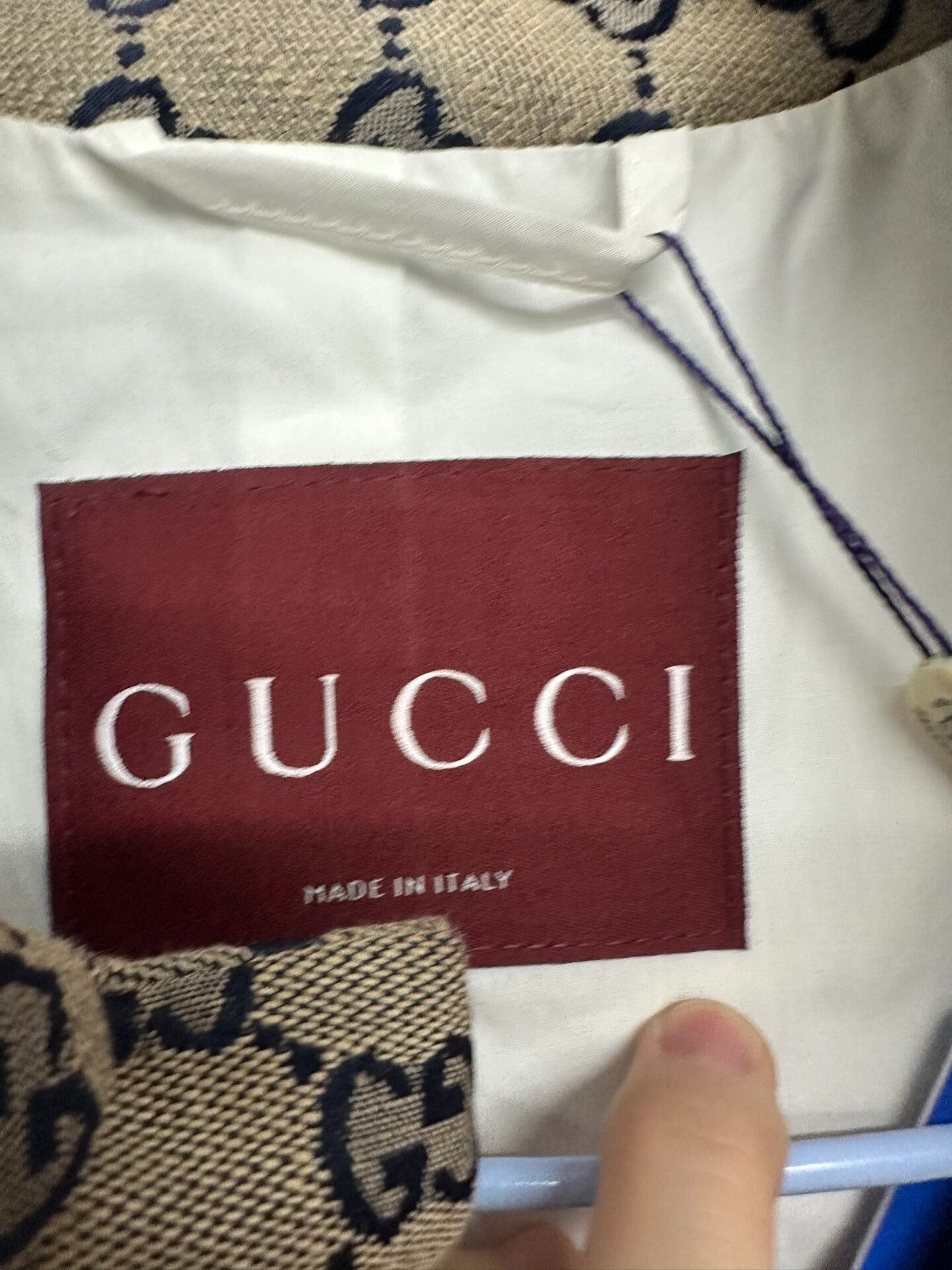 Gucci Gucci Full Print Coat Size US XXS / EU 40 - 4 Thumbnail