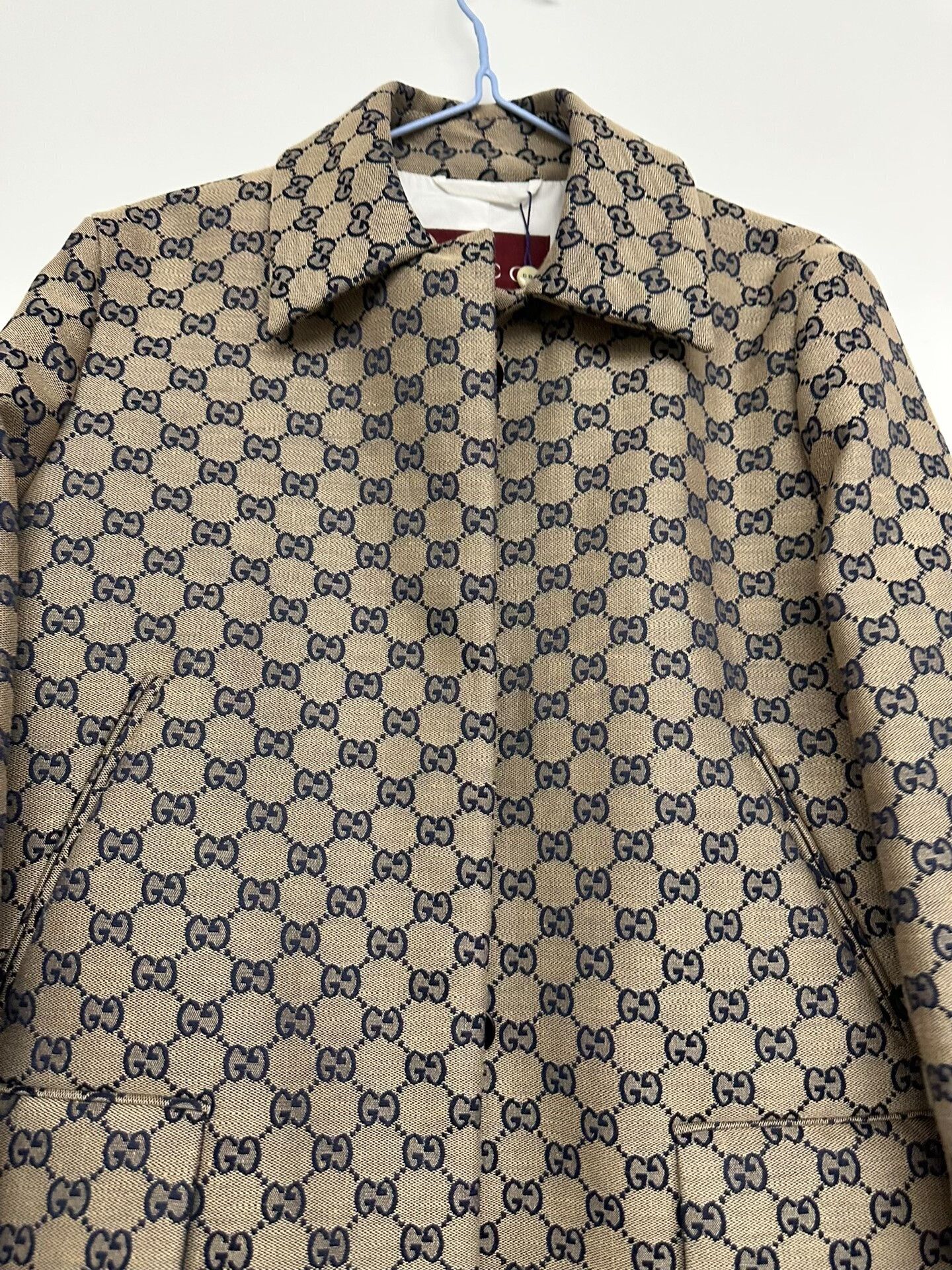 Gucci Gucci Full Print Coat Size US XXS / EU 40 - 5 Thumbnail
