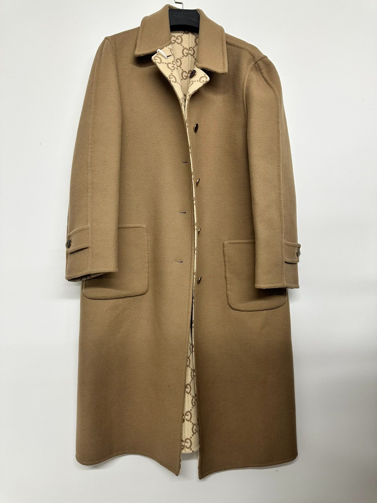 Gucci Gucci All-over Print Double-sided Coat Size US XXS / EU 40 - 3 Thumbnail