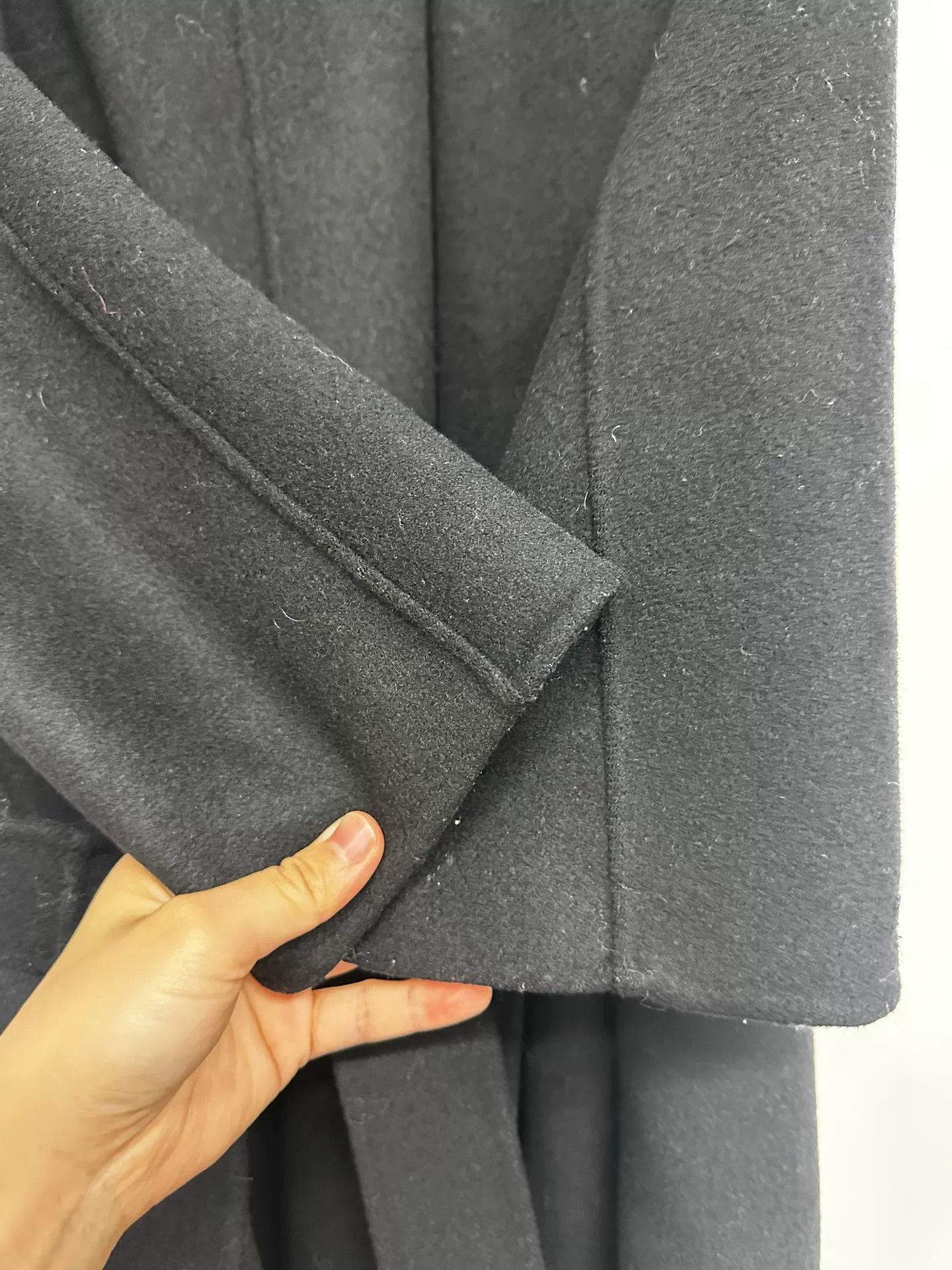 Max Mara Max Mara F36 Wool Coat 88cm Size XS / US 0-2 / IT 36-38 - 6 Thumbnail