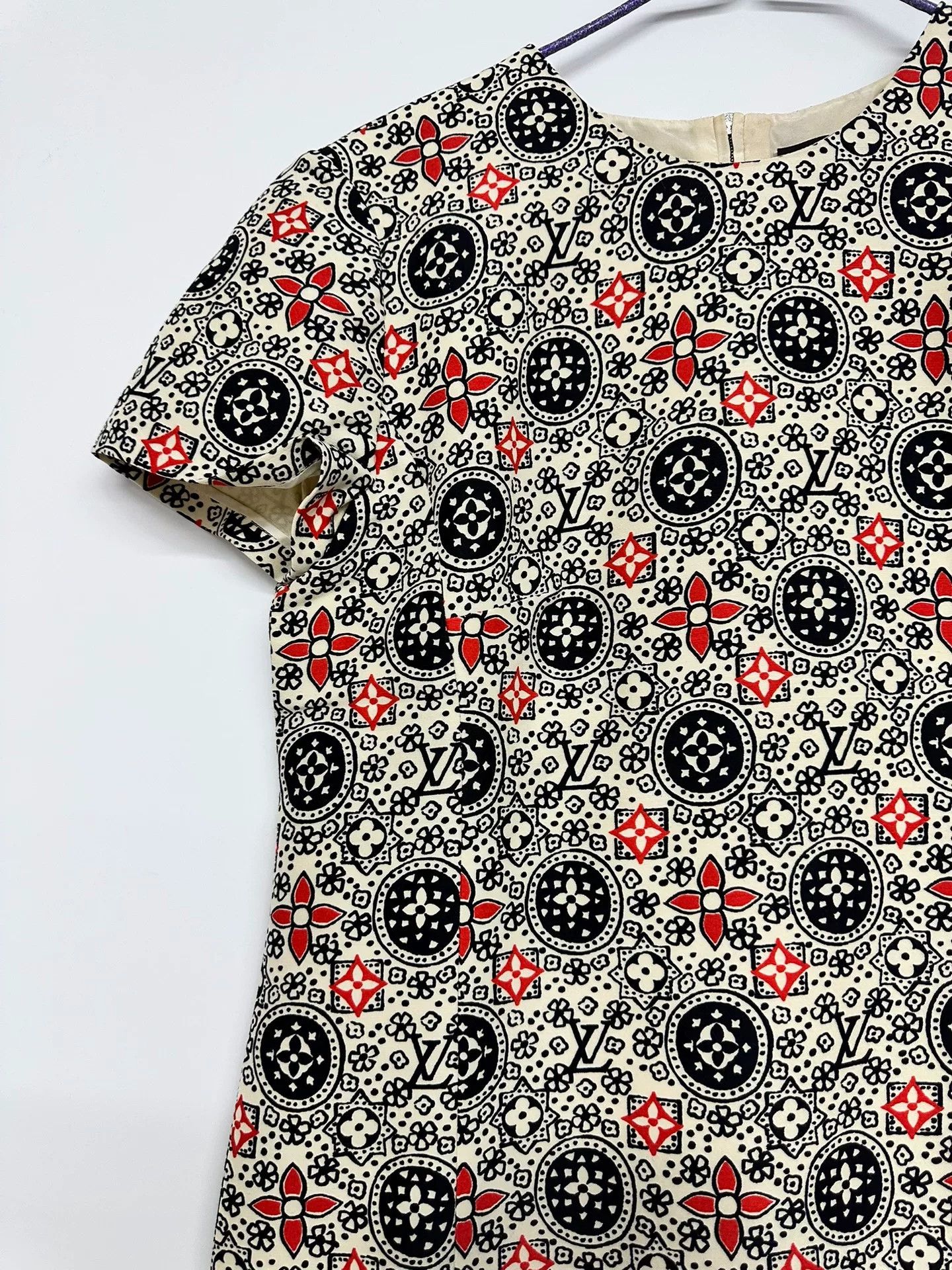 Louis Vuitton Louis Vuitton All-Over Print Short-Sleeve Size S / US 4 / IT 40 - 4 Thumbnail