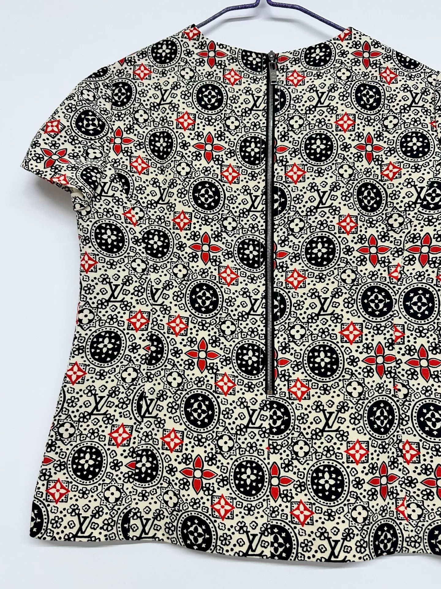 Louis Vuitton Louis Vuitton All-Over Print Short-Sleeve Size S / US 4 / IT 40 - 3 Thumbnail
