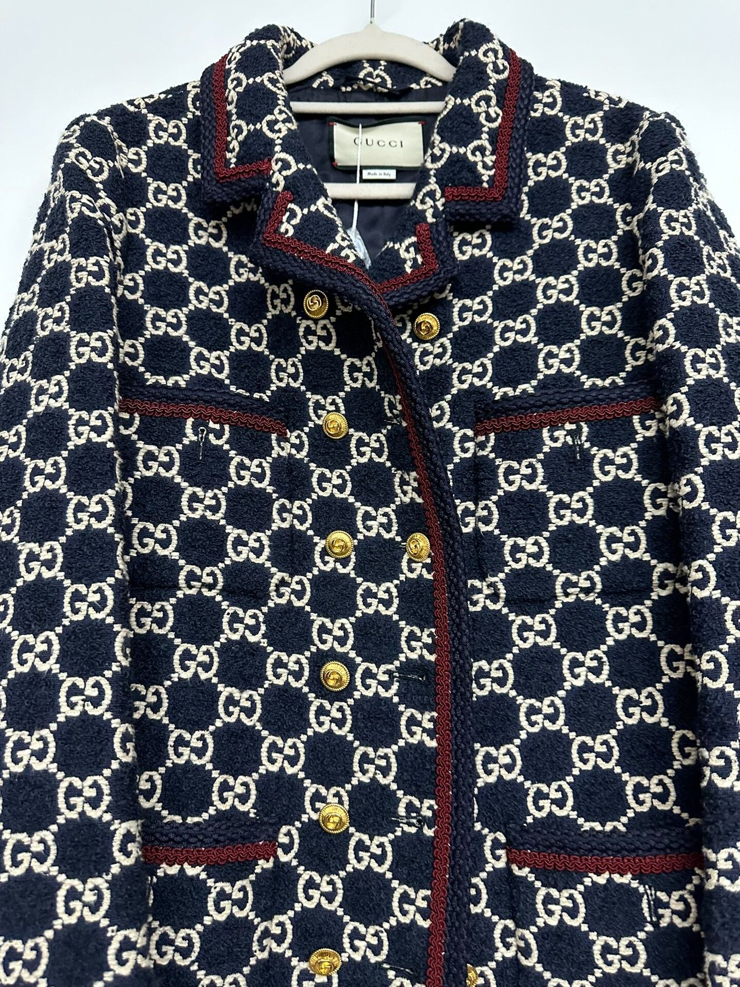 Gucci Gucci All-Over Print Coat Size US XXS / EU 40 - 4 Thumbnail