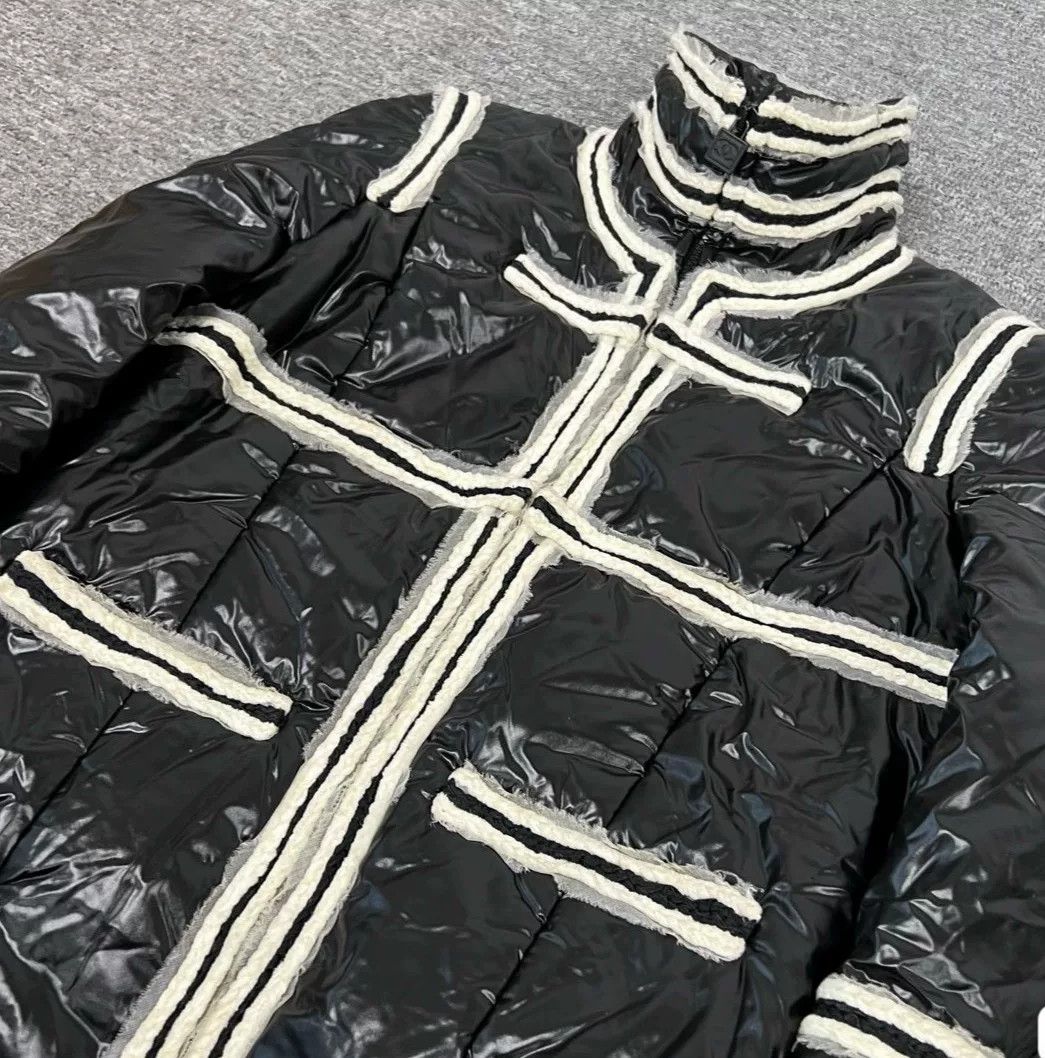 Chanel Chanel Black 3D Stripe Jacket Size 34 Size XXS / US 00 / IT 34 - 2 Thumbnail