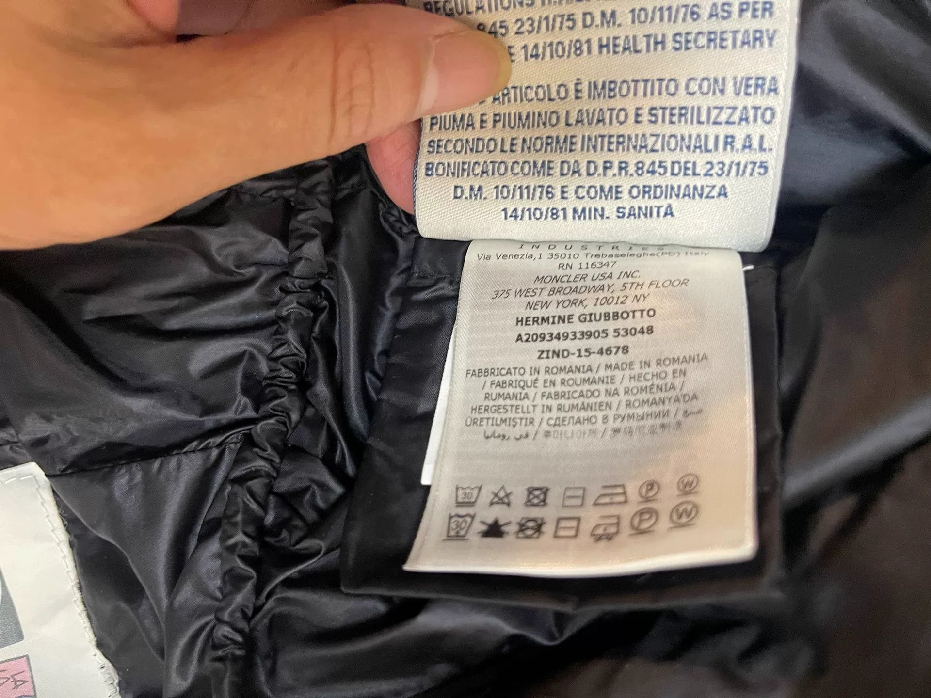 Moncler Moncler Mid-Length Down Jacket Size XS / US 0-2 / IT 36-38 - 6 Thumbnail