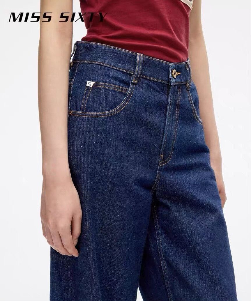 Miss Sixty Miss Sixty 2025 Women's Curved Carrot Jeans Size 25" / US 0 / IT 36 - 2 Thumbnail