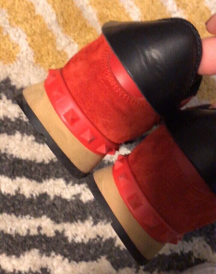Valentino Valentino Classic Red Sneakers Size US 5 / IT 35 - 7 Thumbnail