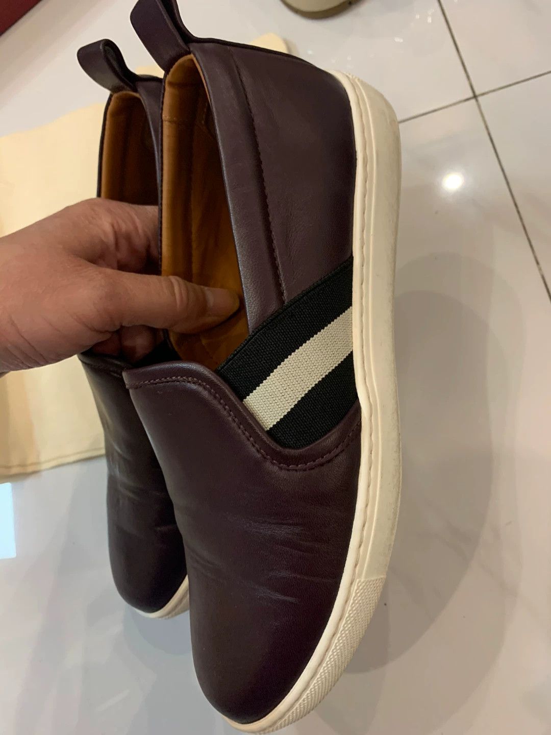 Bally Bally Authentic Slip-On Shoes Size US 5.5 / IT 35.5 - 2 Thumbnail