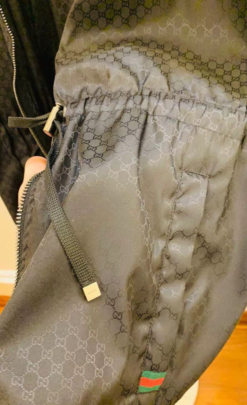 Gucci Gucci Logo Print Women's Jacket Size S / US 4 / IT 40 - 3 Thumbnail