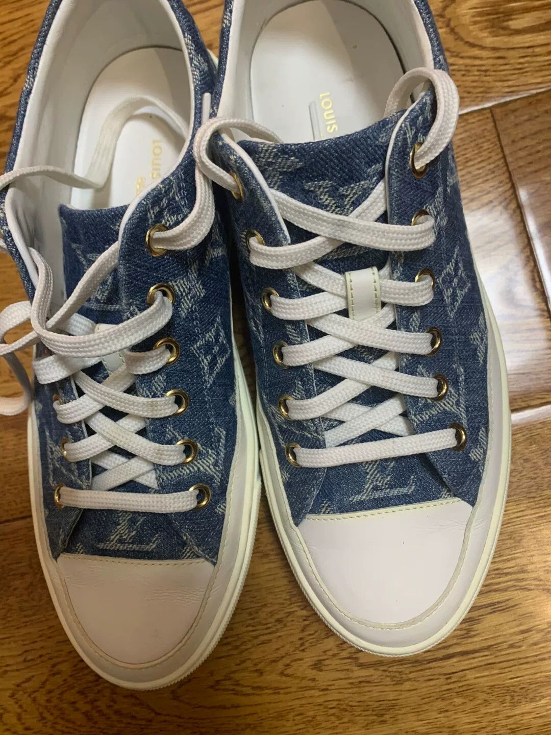 Louis Vuitton LV Monogram Sports Casual Shoes Size US 5 / IT 35 - 3 Thumbnail
