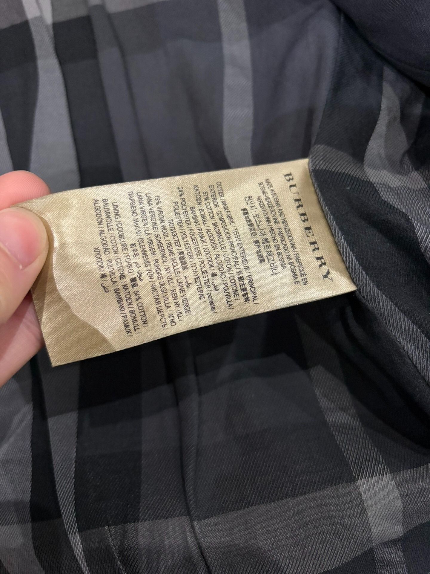 Burberry Burberry Black Trench Coat UK6 Size S / US 4 / IT 40 - 5 Thumbnail