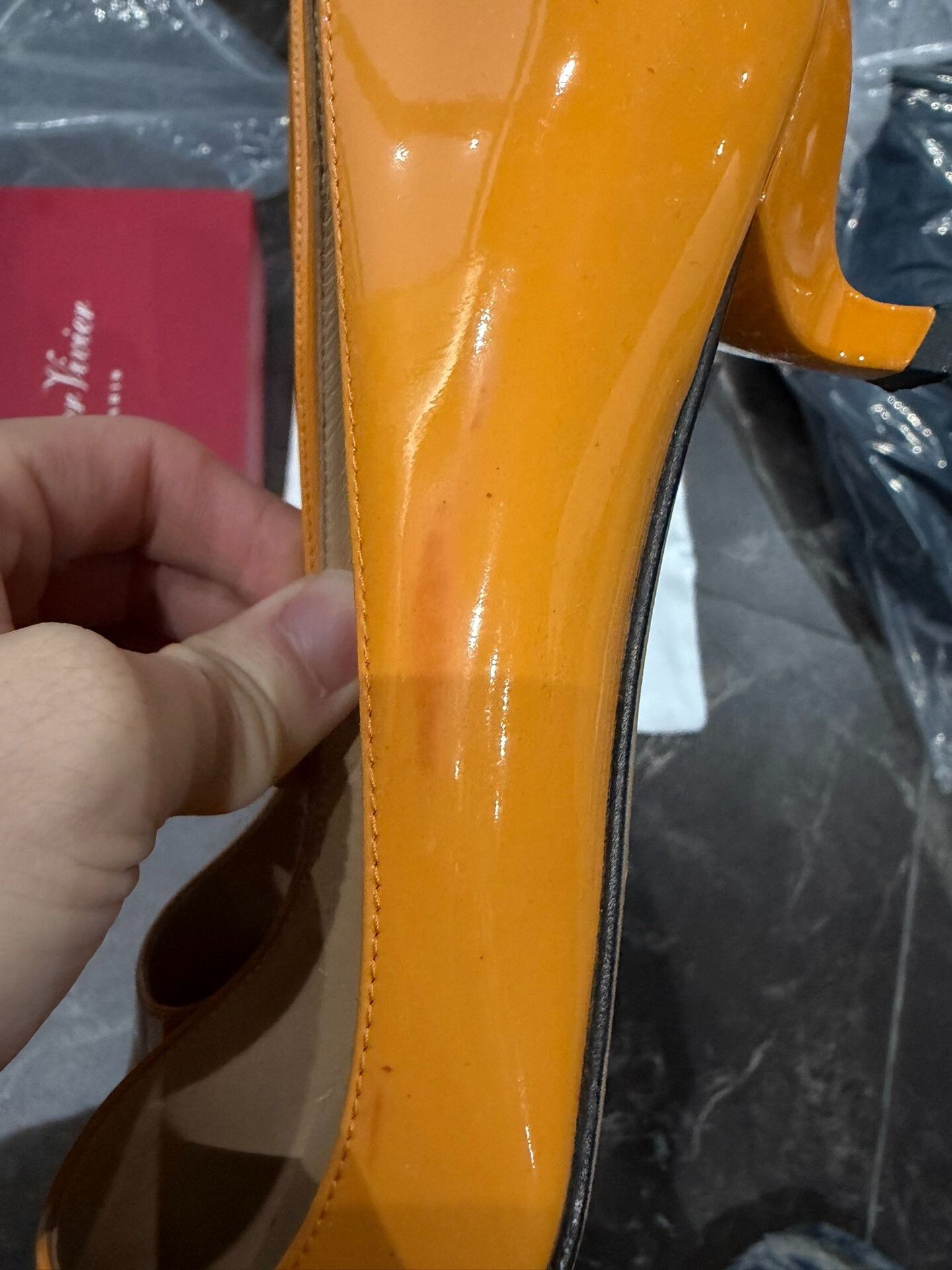 Roger Vivier Roger Vivier Mango Yellow Kitten Heel Pumps Size US 5 / IT 35 - 2 Thumbnail