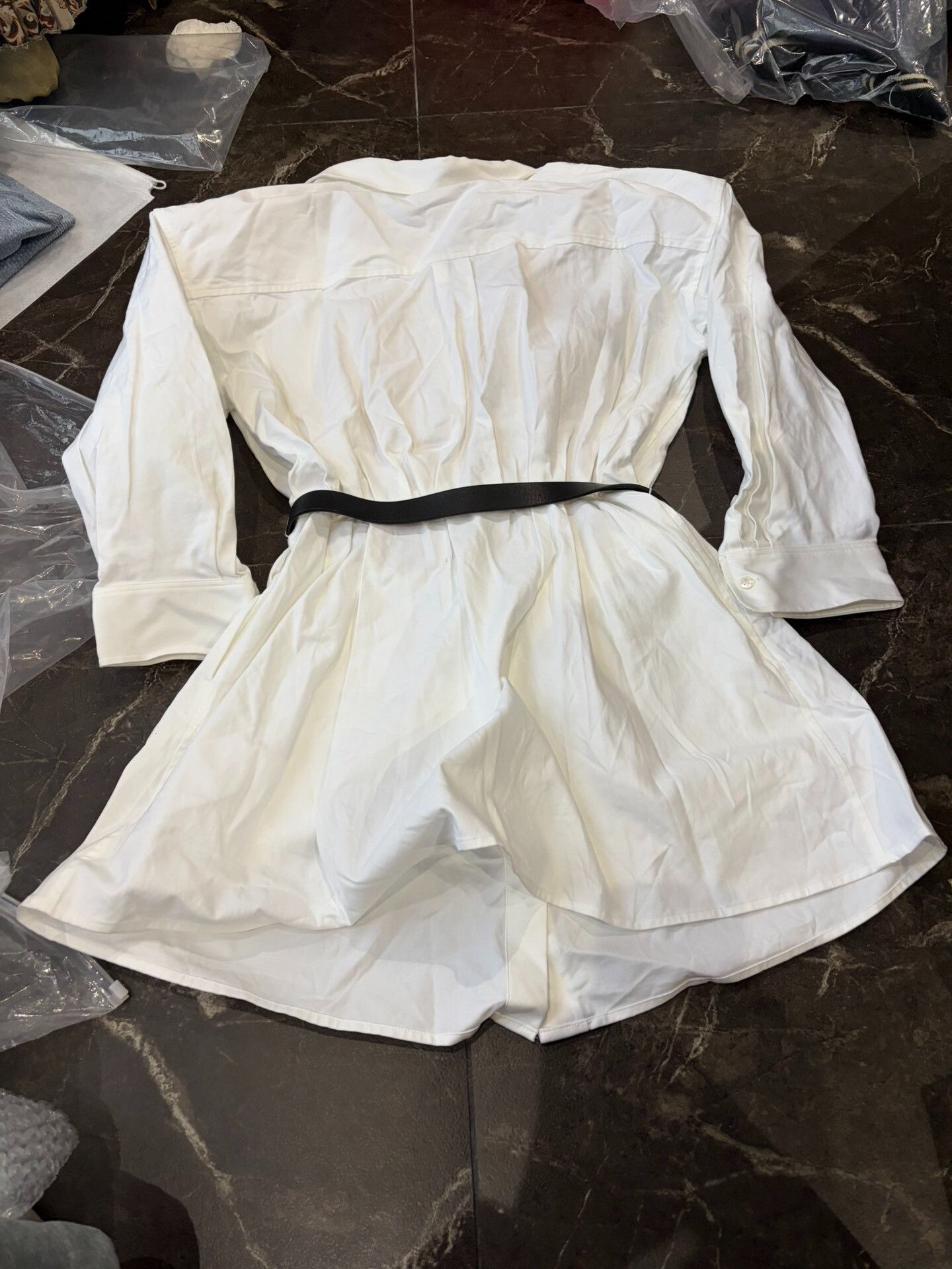 Alexander Wang Alexander Wang White Shirt Dress Size M / US 6-8 / IT 42-44 - 6 Thumbnail