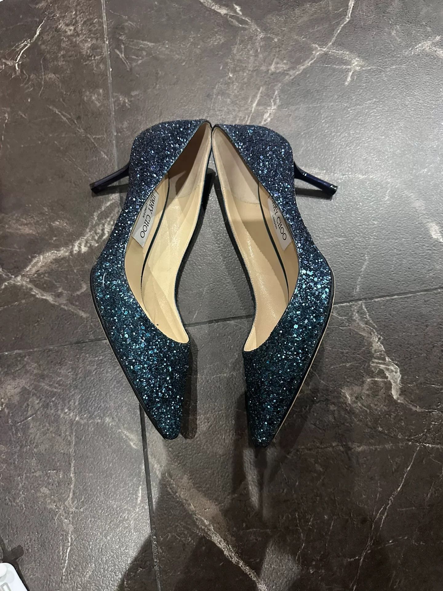 Jimmy Choo Jimmy Choo 39 Peacock Gradient Mid-Heel Size US 8 / IT 38 - 4 Thumbnail