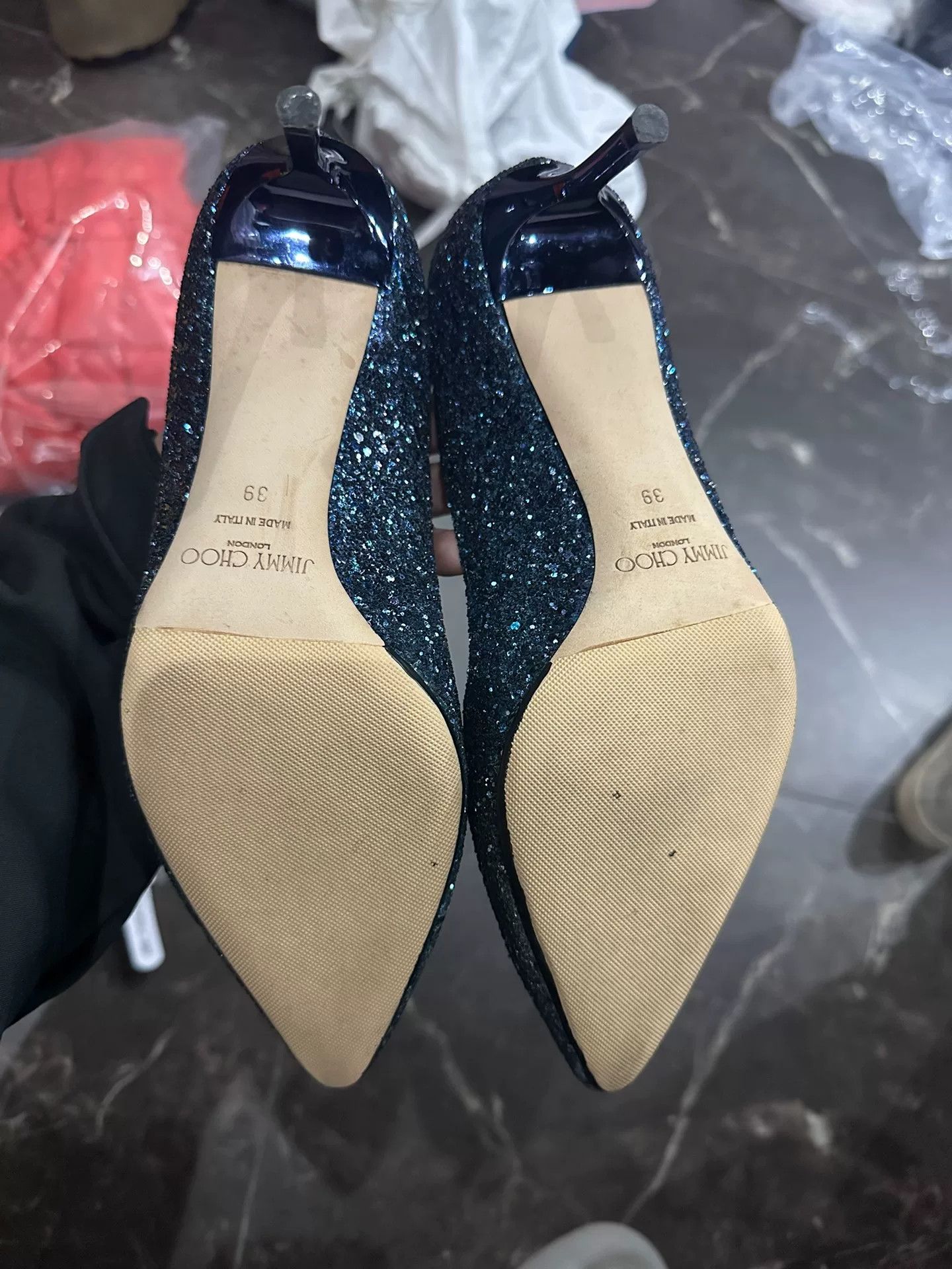 Jimmy Choo Jimmy Choo 39 Peacock Gradient Mid-Heel Size US 8 / IT 38 - 6 Thumbnail