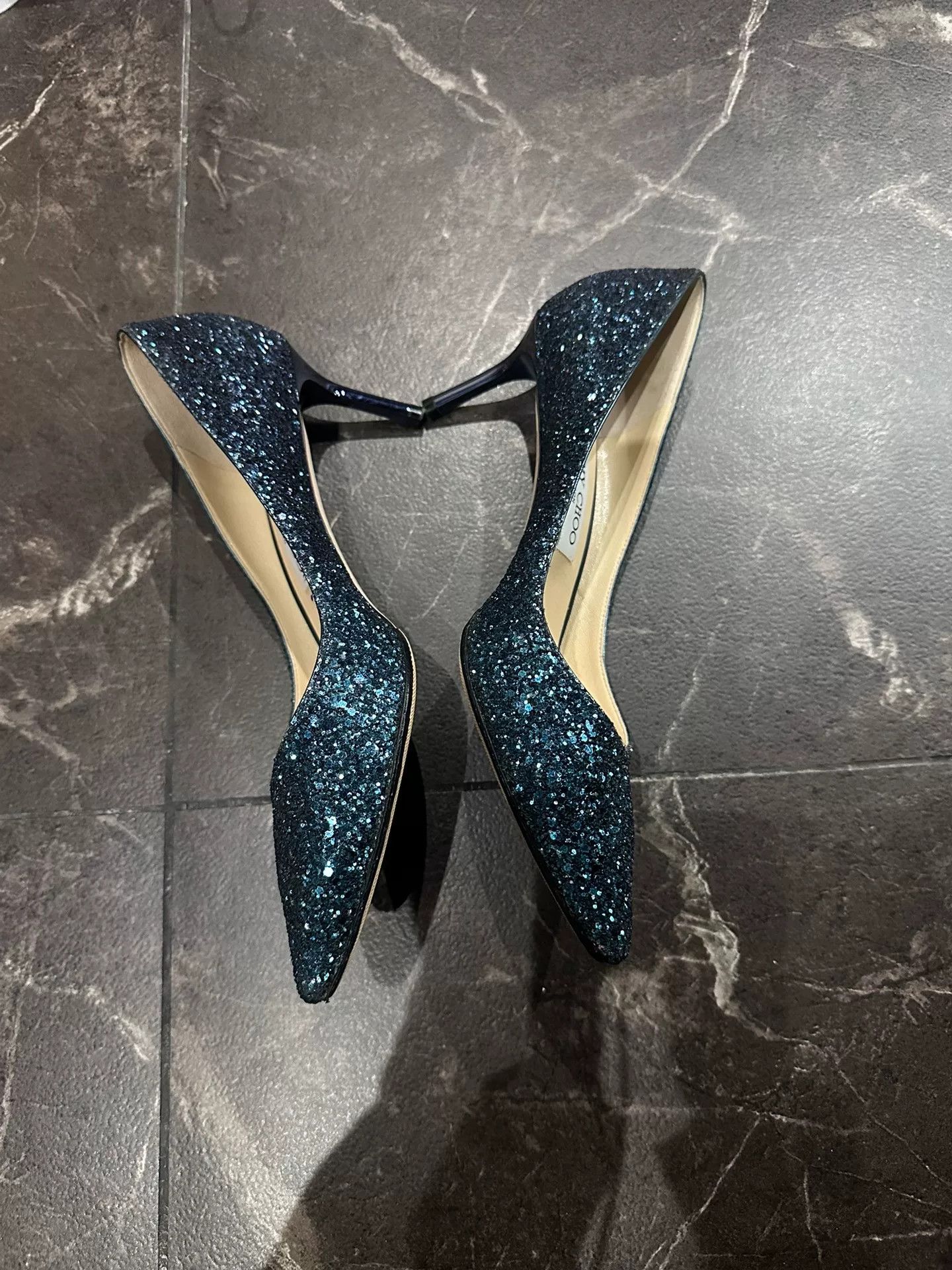 Jimmy Choo Jimmy Choo 39 Peacock Gradient Mid-Heel Size US 8 / IT 38 - 3 Thumbnail