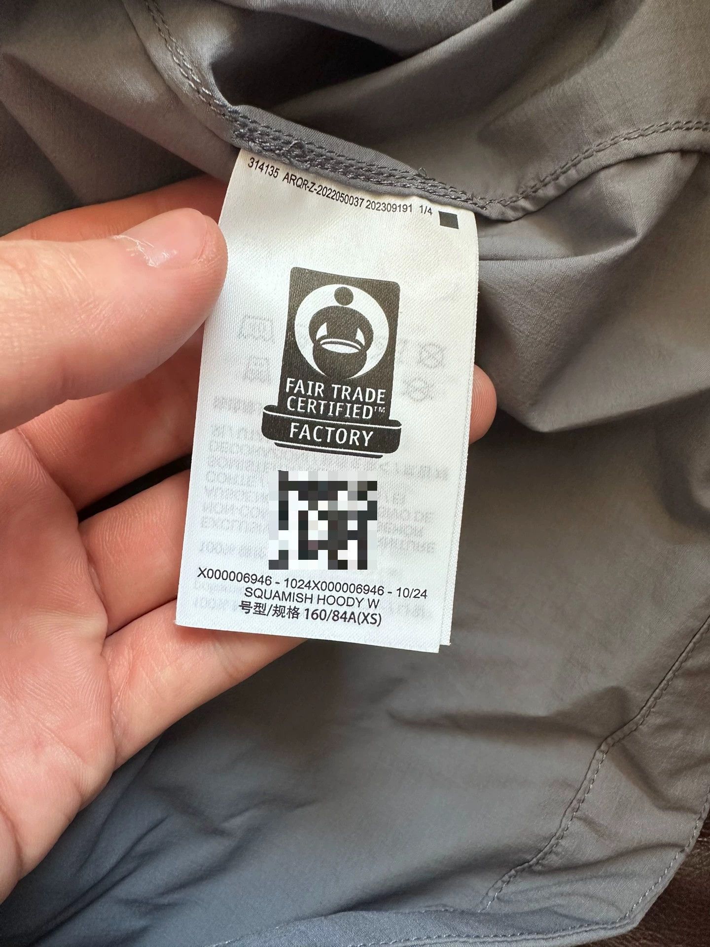 Arc'teryx Arc'teryx Squamish Hoody Women's 2025 Size XS / US 0-2 / IT 36-38 - 5 Thumbnail