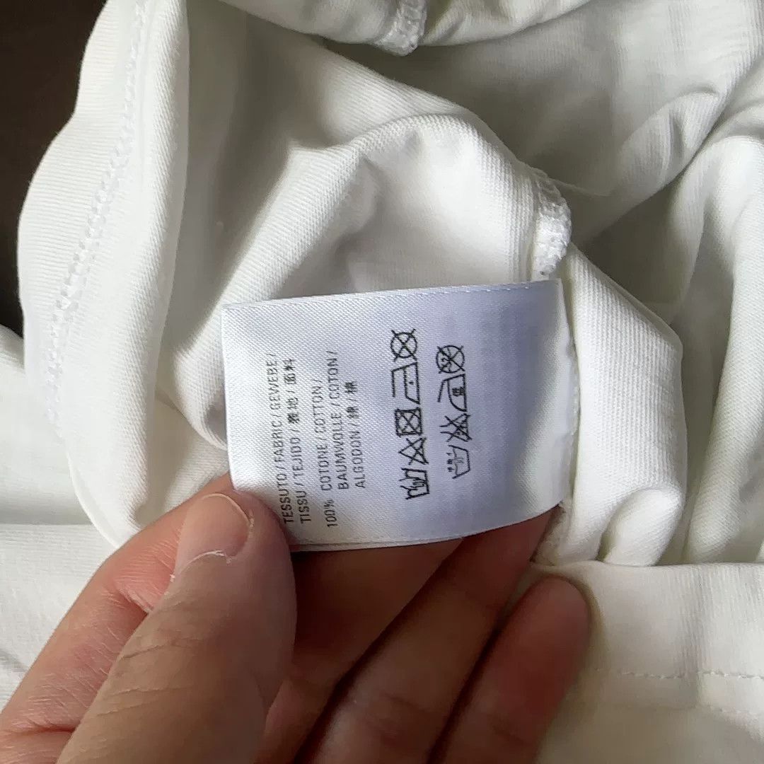 Balenciaga Balenciaga White Logo Short Sleeve T-Shirt Size S / US 4 / IT 40 - 5 Thumbnail