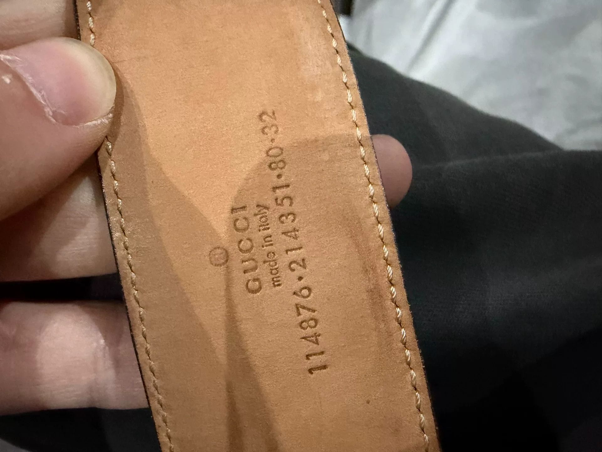 Gucci Gucci GG Classic Monogram Belt Size ONE SIZE - 7 Thumbnail