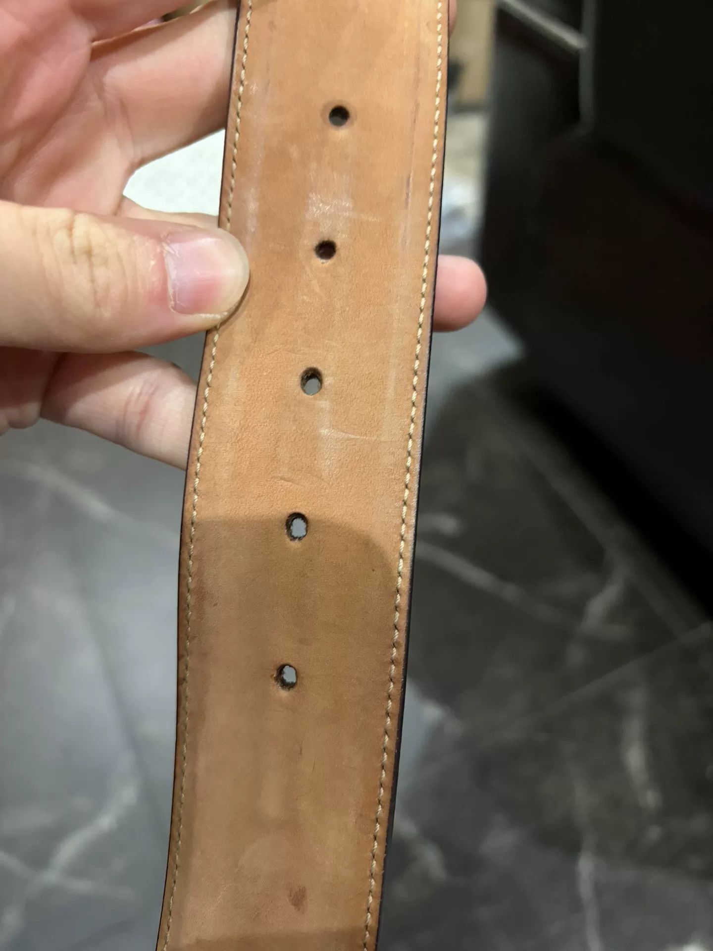 Gucci Gucci GG Classic Monogram Belt Size ONE SIZE - 6 Thumbnail