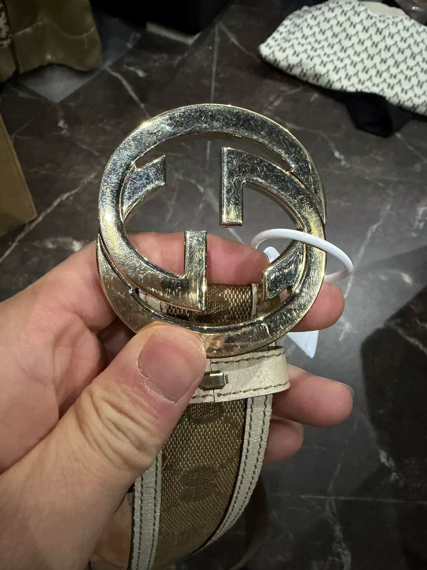 Gucci Gucci GG Classic Monogram Belt Size ONE SIZE - 3 Thumbnail