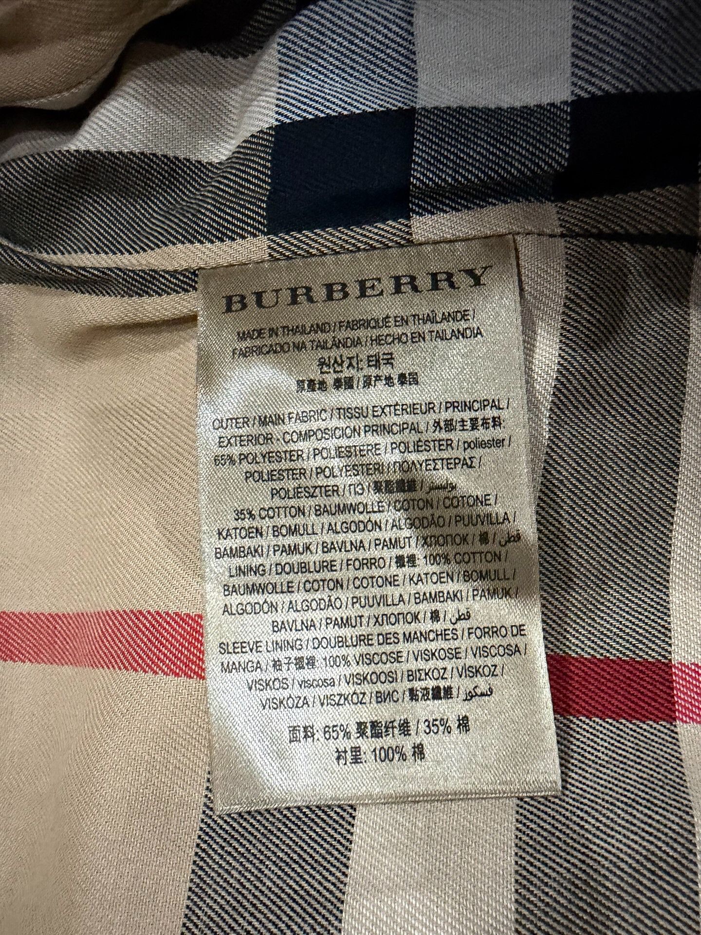 Burberry Burberry Solid Lapel Double-Breasted Coat Size S / US 4 / IT 40 - 7 Thumbnail