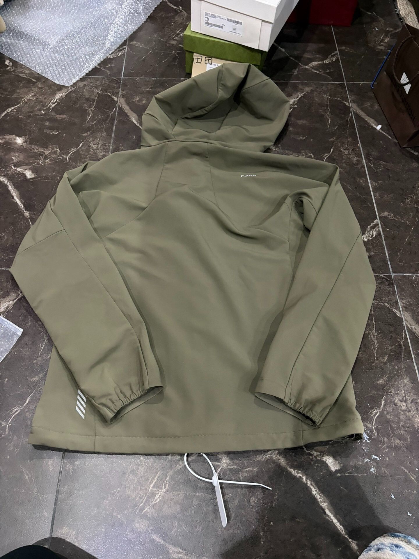 Descente Descente Men's Hooded Zipper Knit Jacket Size US L / EU 52-54 / 3 - 7 Thumbnail