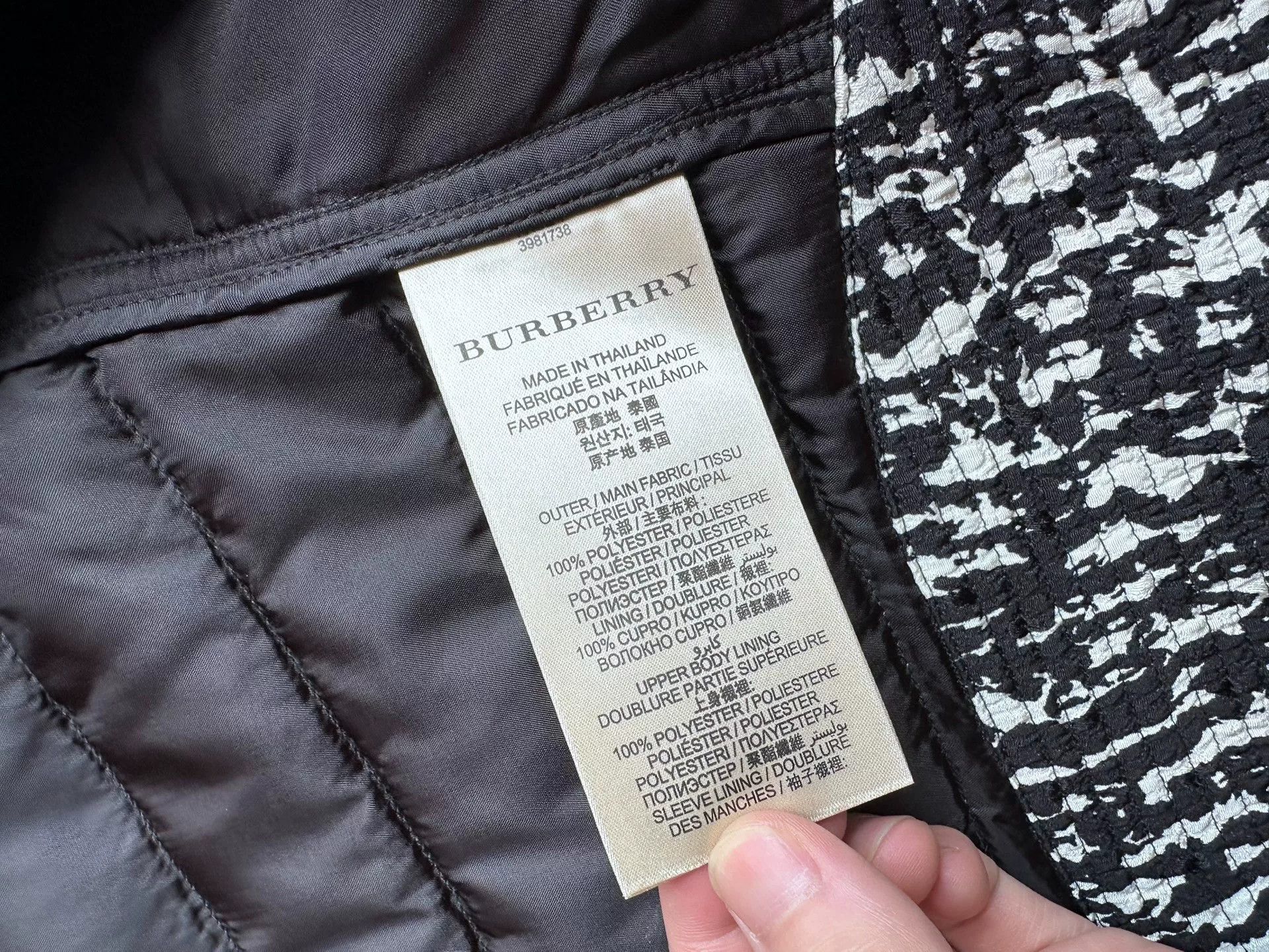 Burberry Burberry Brit Down Jacket S Size US S / EU 44-46 / 1 - 5 Thumbnail