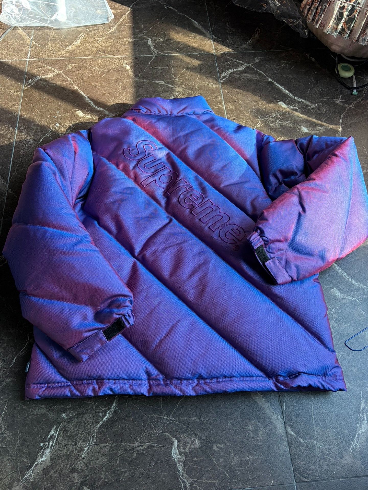 Supreme Supreme Iridescent Puffy Jacket Size US L / EU 52-54 / 3 - 6 Thumbnail