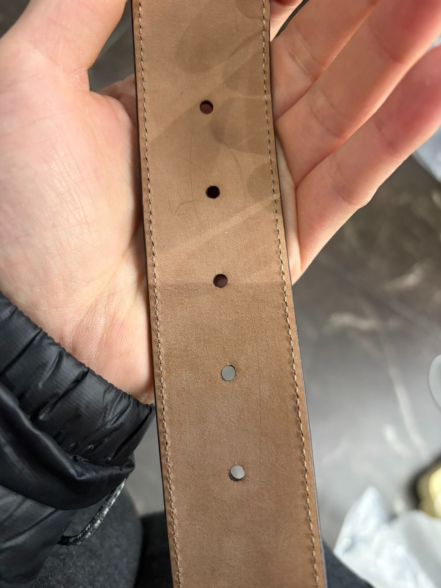 Gucci Gucci Beige Leather Belt Size ONE SIZE - 8 Thumbnail