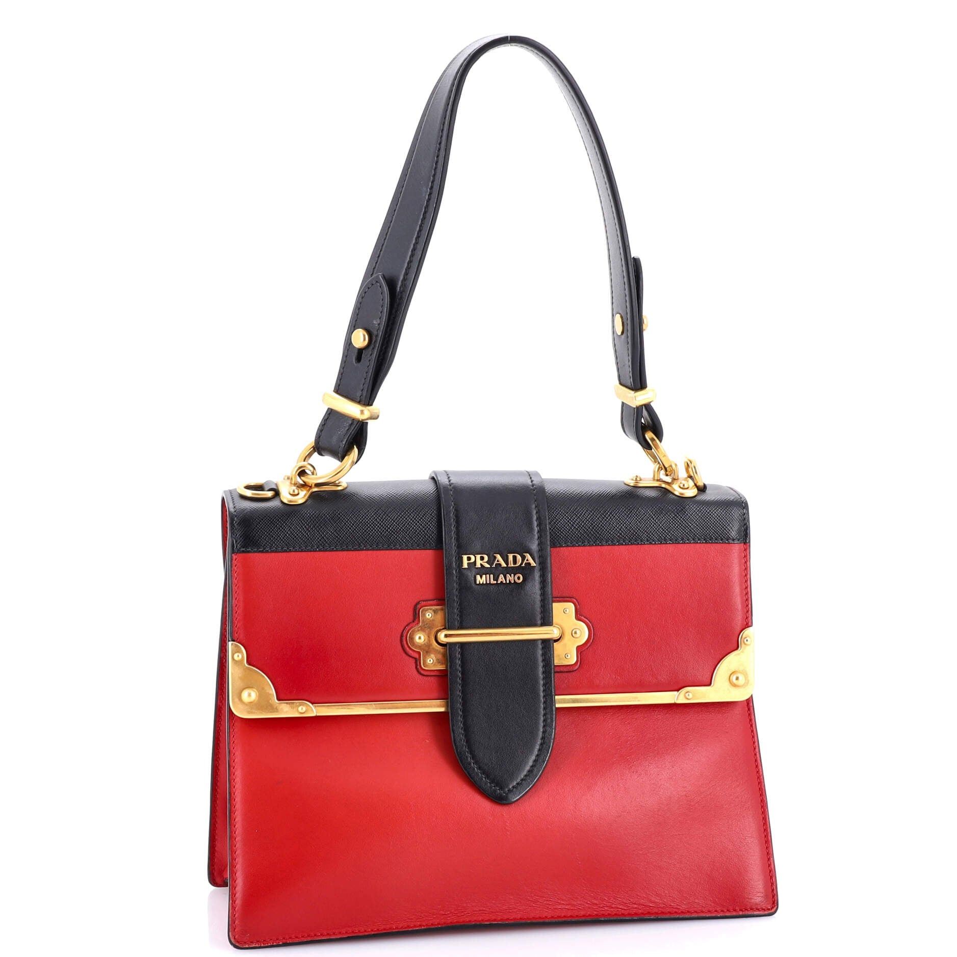 Prada Cahier Convertible Shoulder Bag Size ONE SIZE - 2 Thumbnail