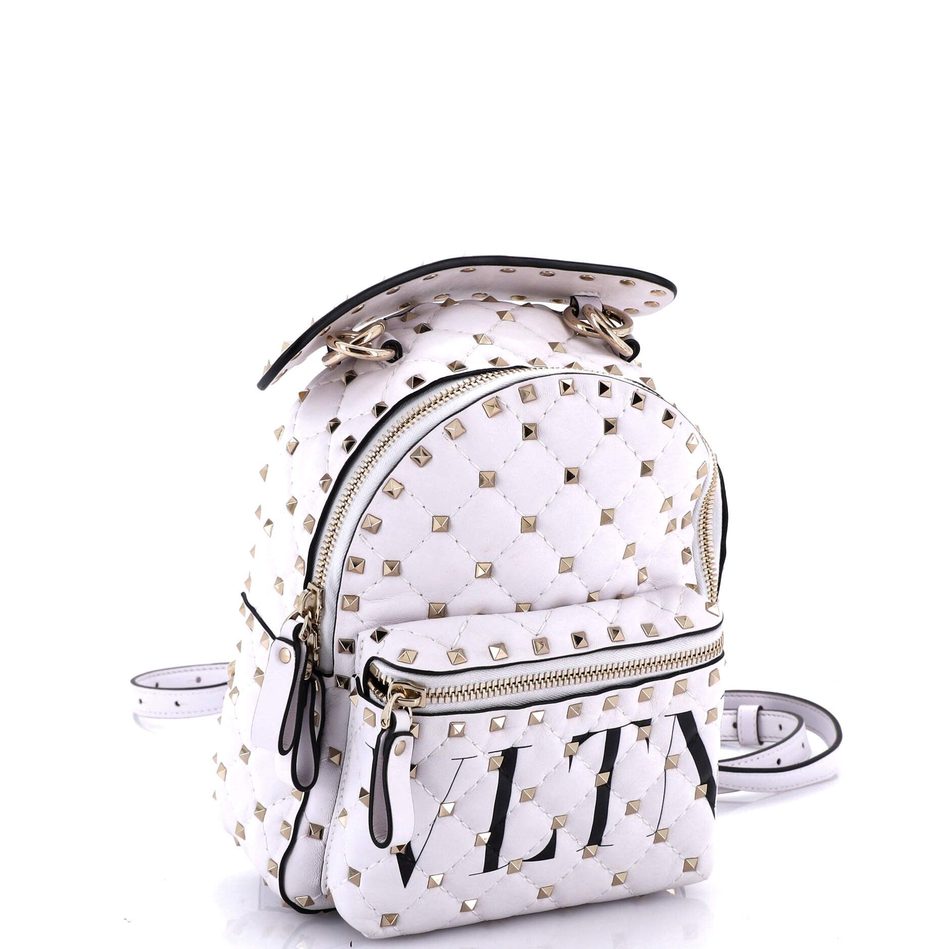 Valentino VLTN Rockstud Spike Backpack Size ONE SIZE - 2 Thumbnail