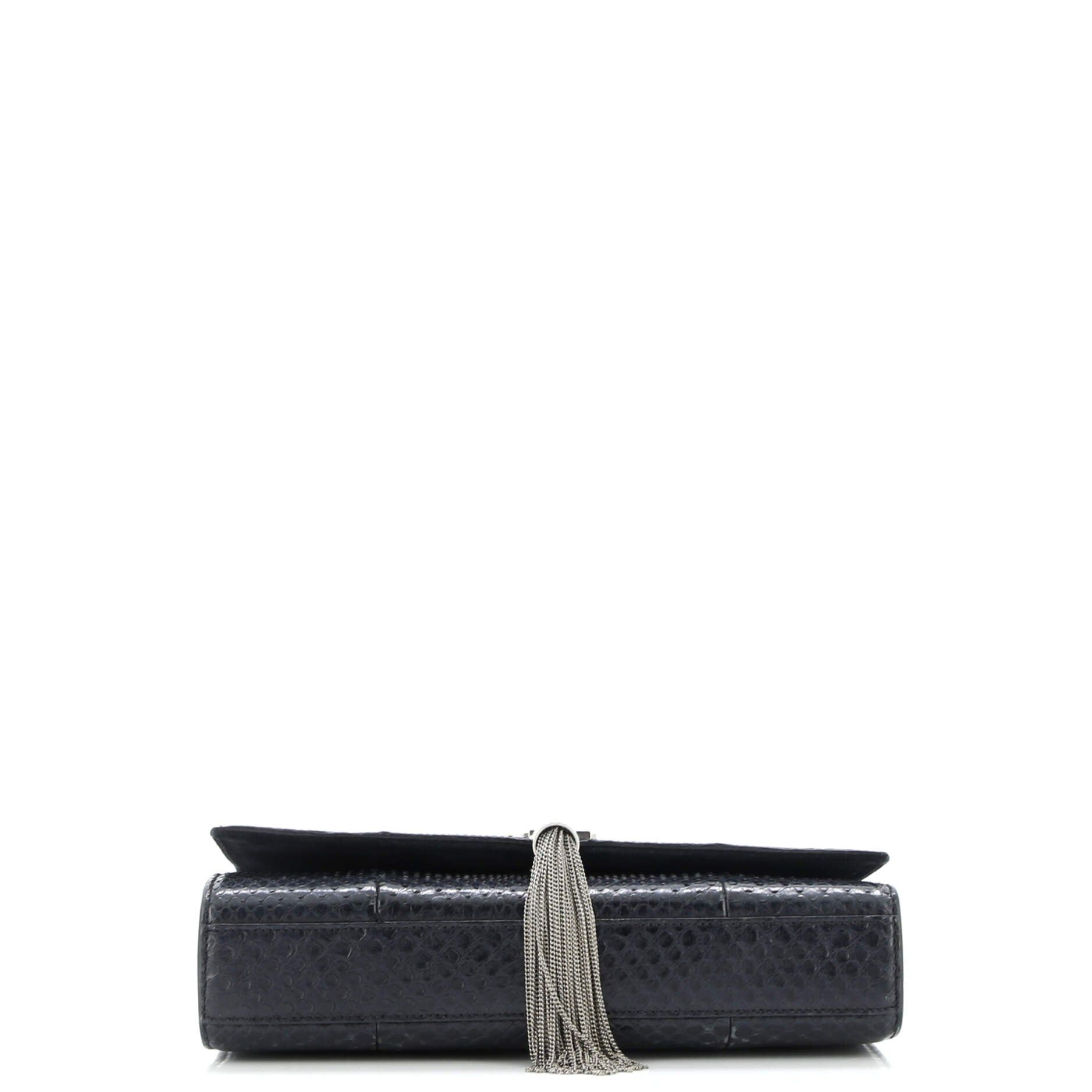 Saint Laurent Paris Classic Monogram Tassel Crossbody Bag Size ONE SIZE - 4 Thumbnail