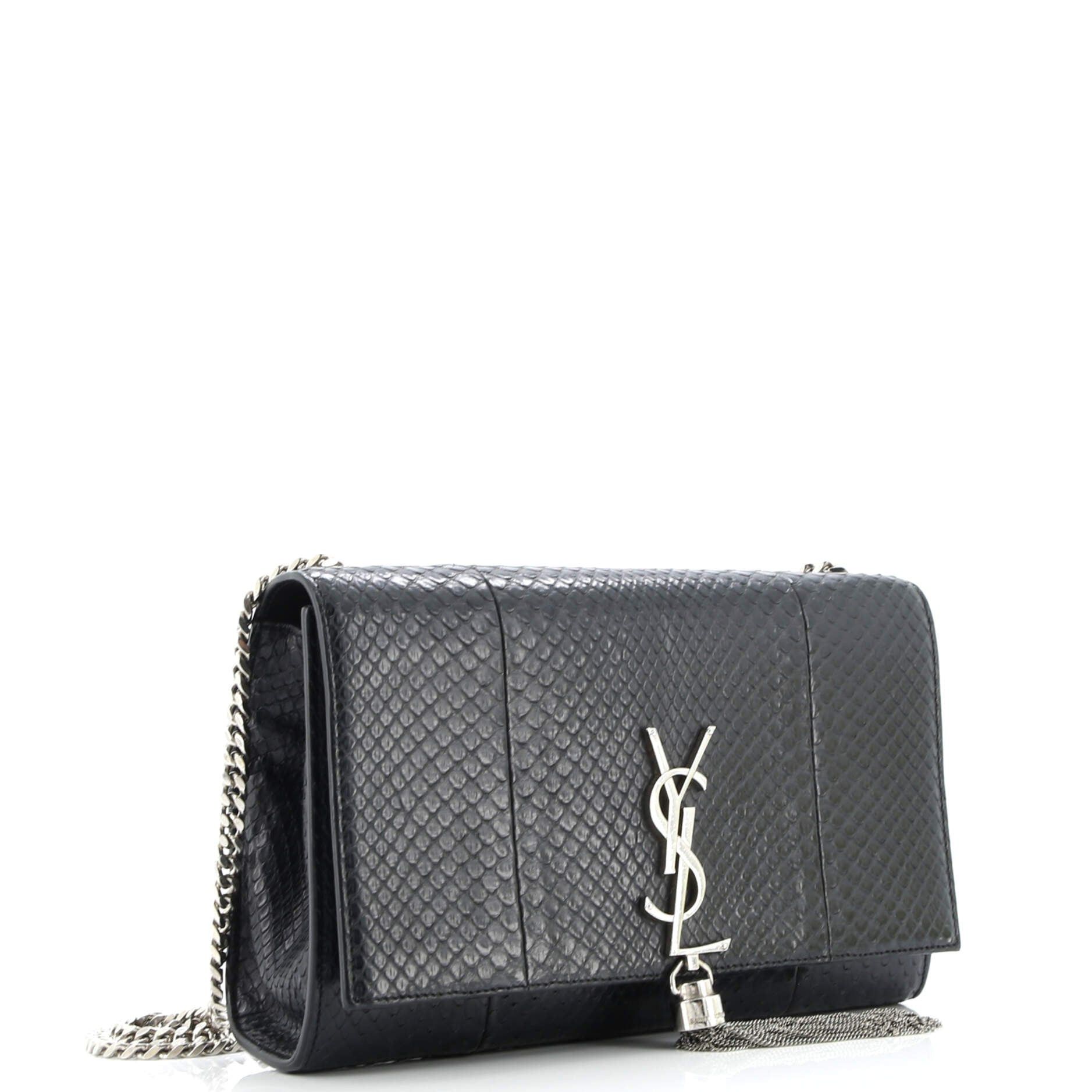Saint Laurent Paris Classic Monogram Tassel Crossbody Bag Size ONE SIZE - 2 Thumbnail