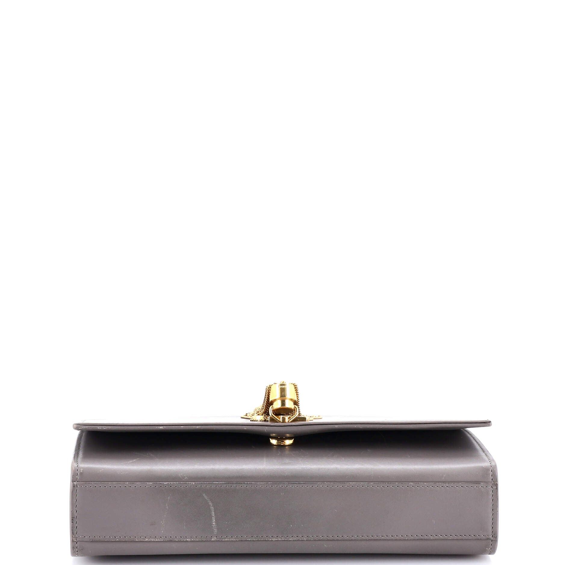 Saint Laurent Paris Classic Monogram Tassel Crossbody Bag Size ONE SIZE - 4 Thumbnail