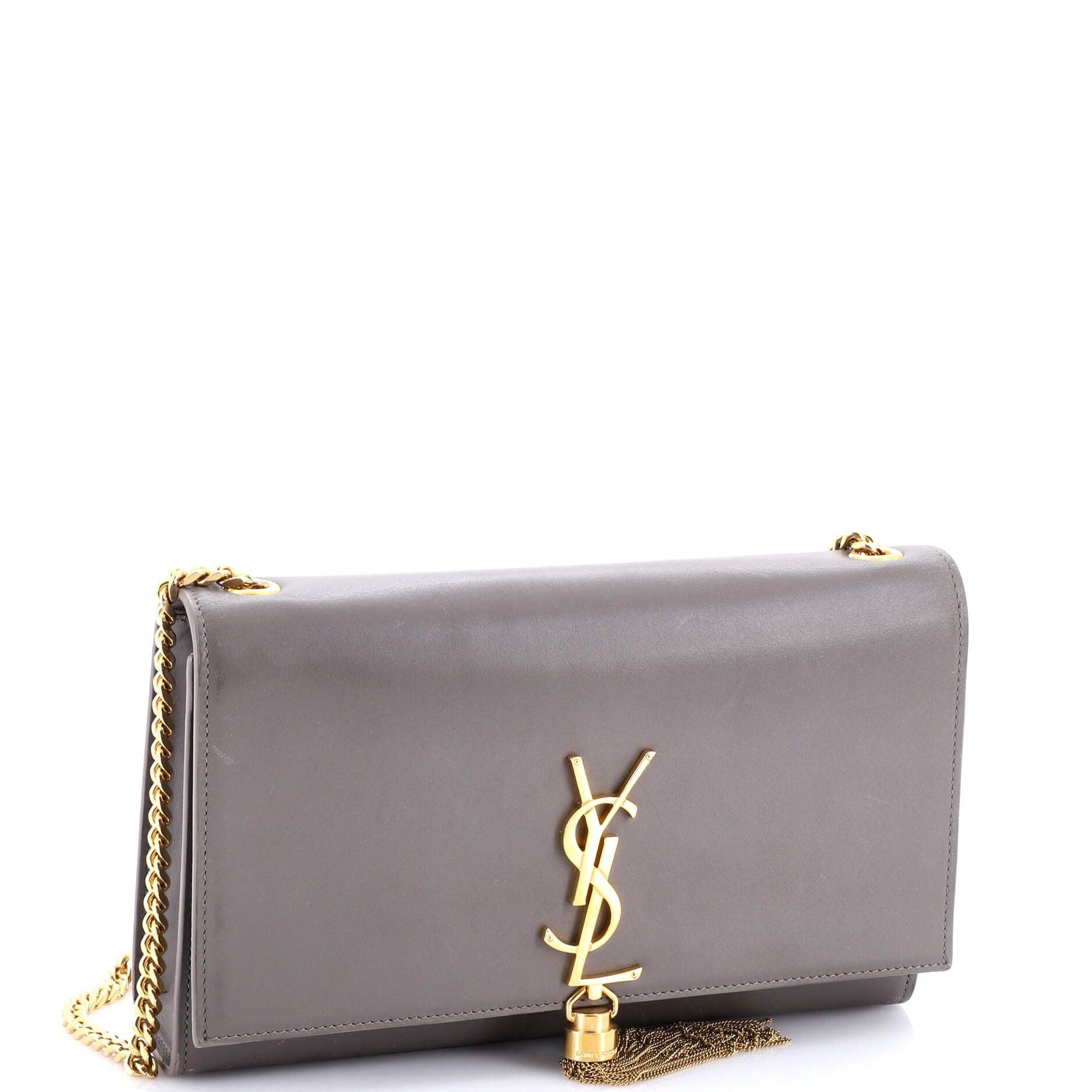 Saint Laurent Paris Classic Monogram Tassel Crossbody Bag Size ONE SIZE - 2 Thumbnail