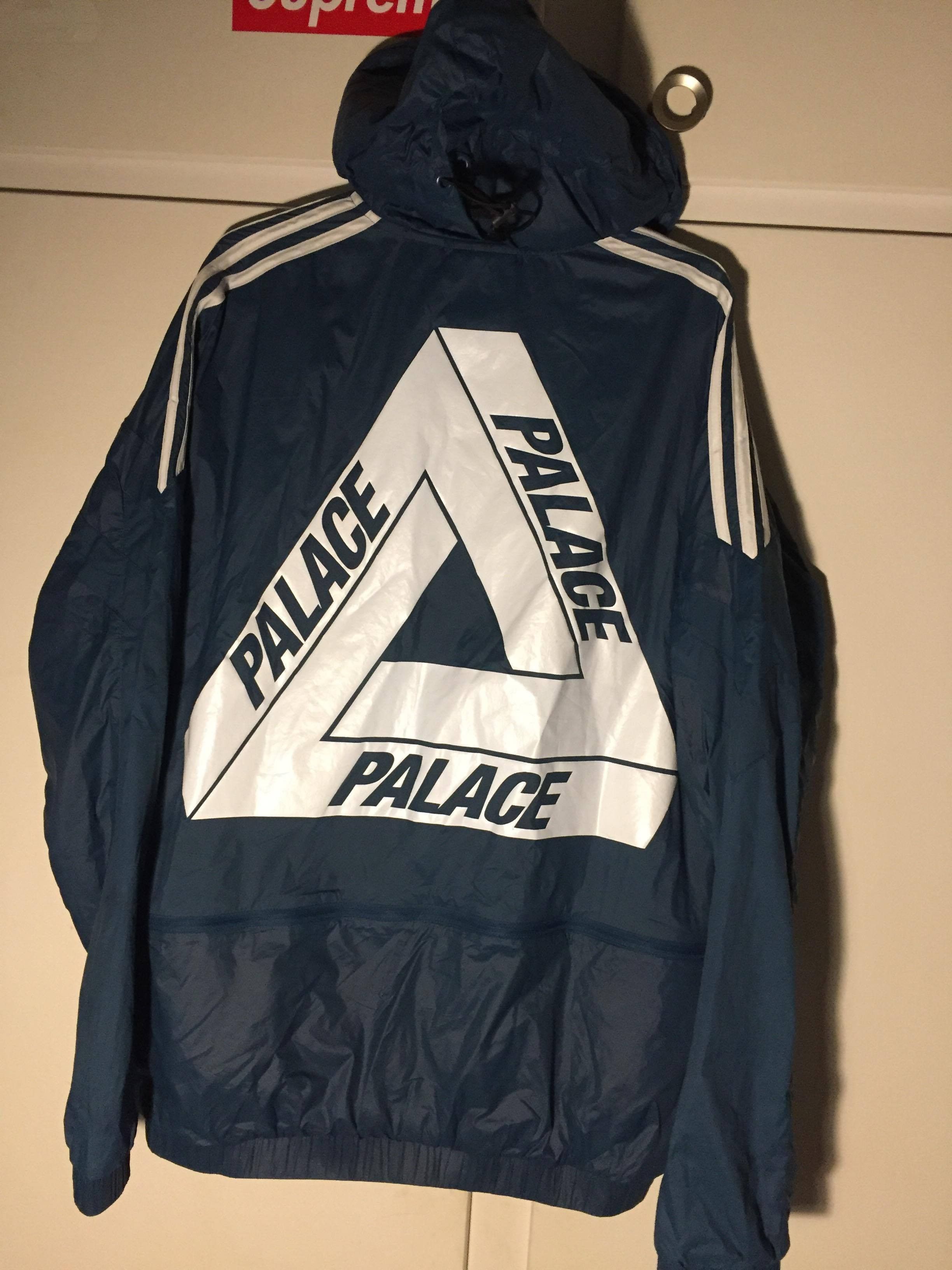 Palace Palace x Adidas Jacket Surf Petrol | Grailed