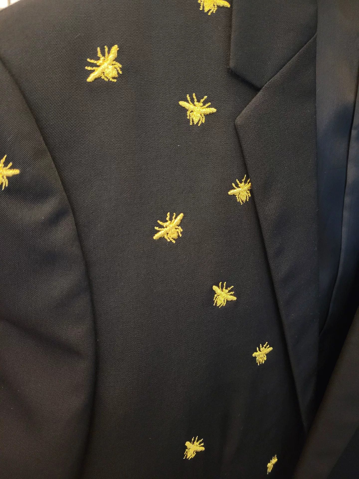 Dior Dior Homme Bee Embroidered Suit Jacket Size US S / EU 44-46 / 1 - 3 Thumbnail