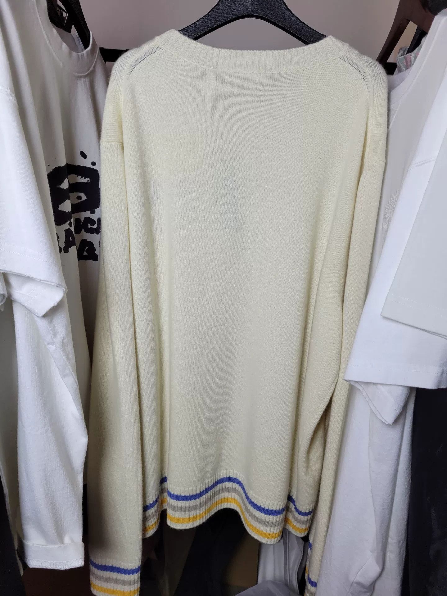 Dior Dior Rainbow Logo Sweater Size US XL / EU 56 / 4 - 4 Thumbnail