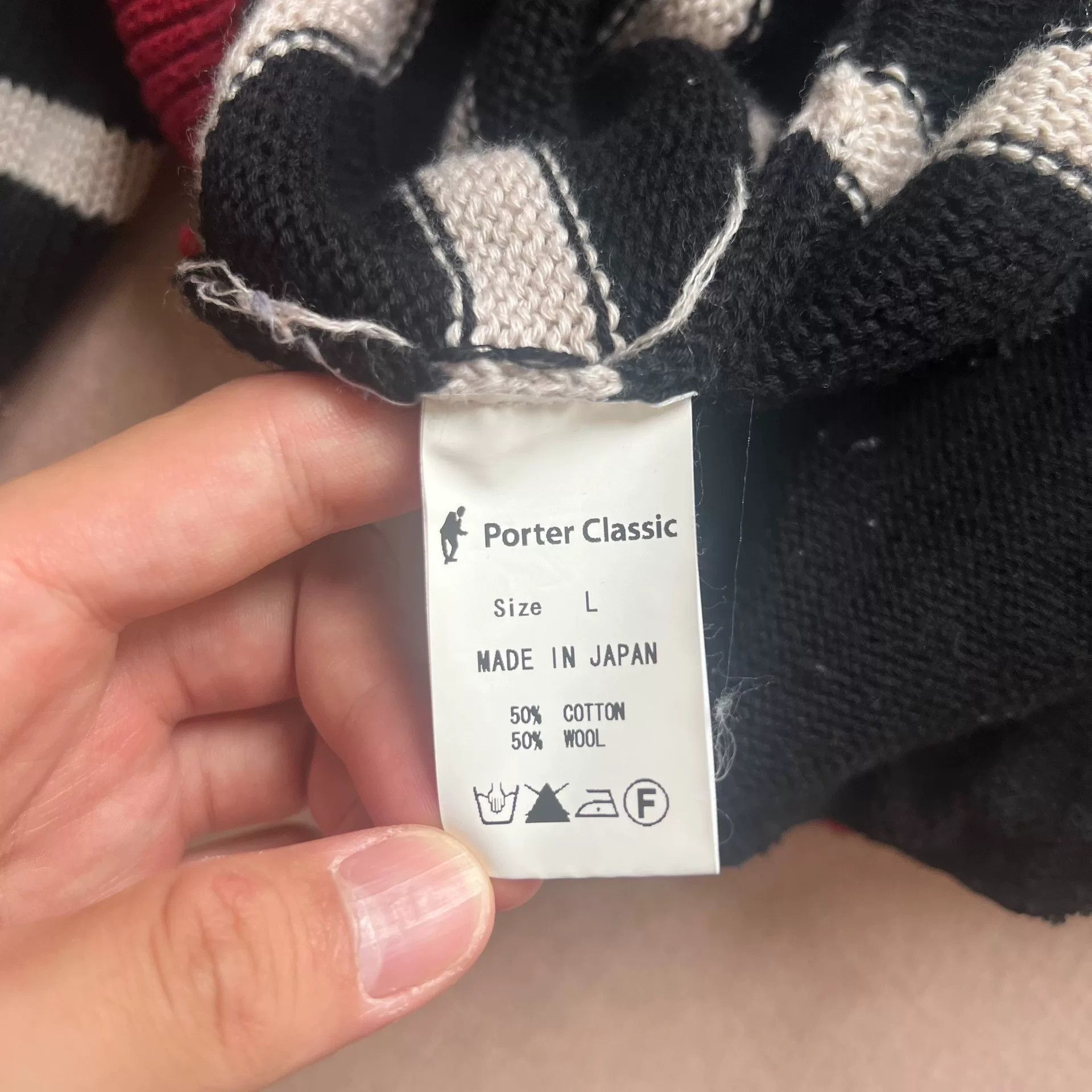 Porter Classic Porter Classic L Size Wool Cardigan Size US L / EU 52-54 / 3 - 4 Thumbnail