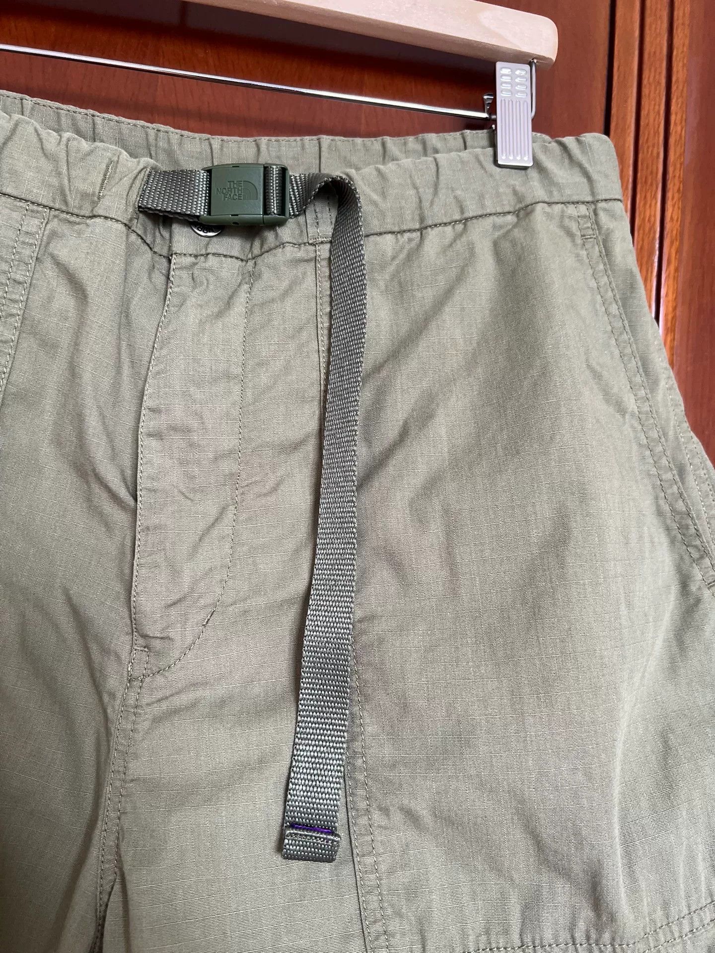 The North Face Purple Label Nanamica Green Wide-Leg Trousers Size US 34 / EU 50 - 2 Thumbnail