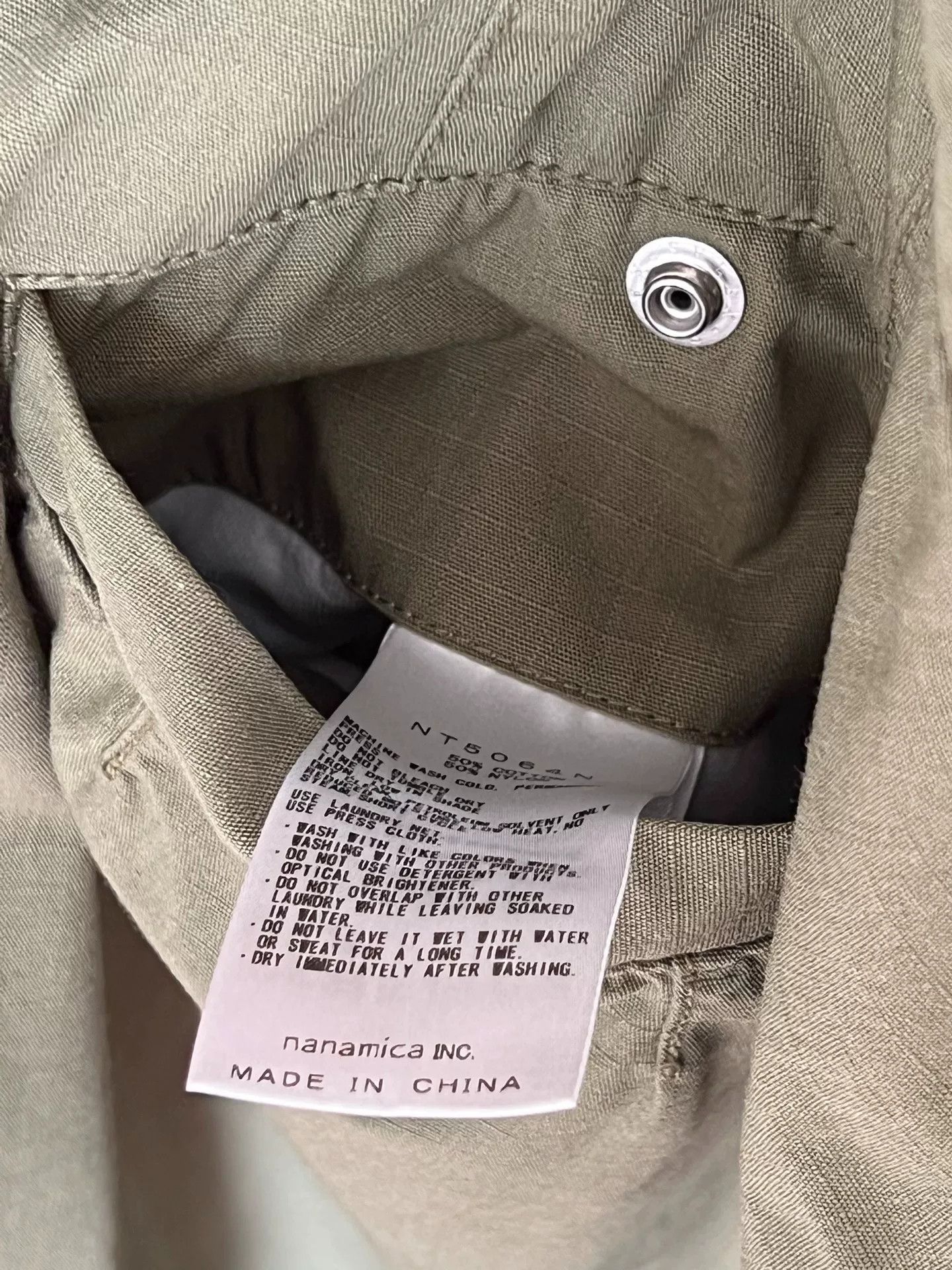 The North Face Purple Label Nanamica Green Wide-Leg Trousers Size US 34 / EU 50 - 5 Thumbnail