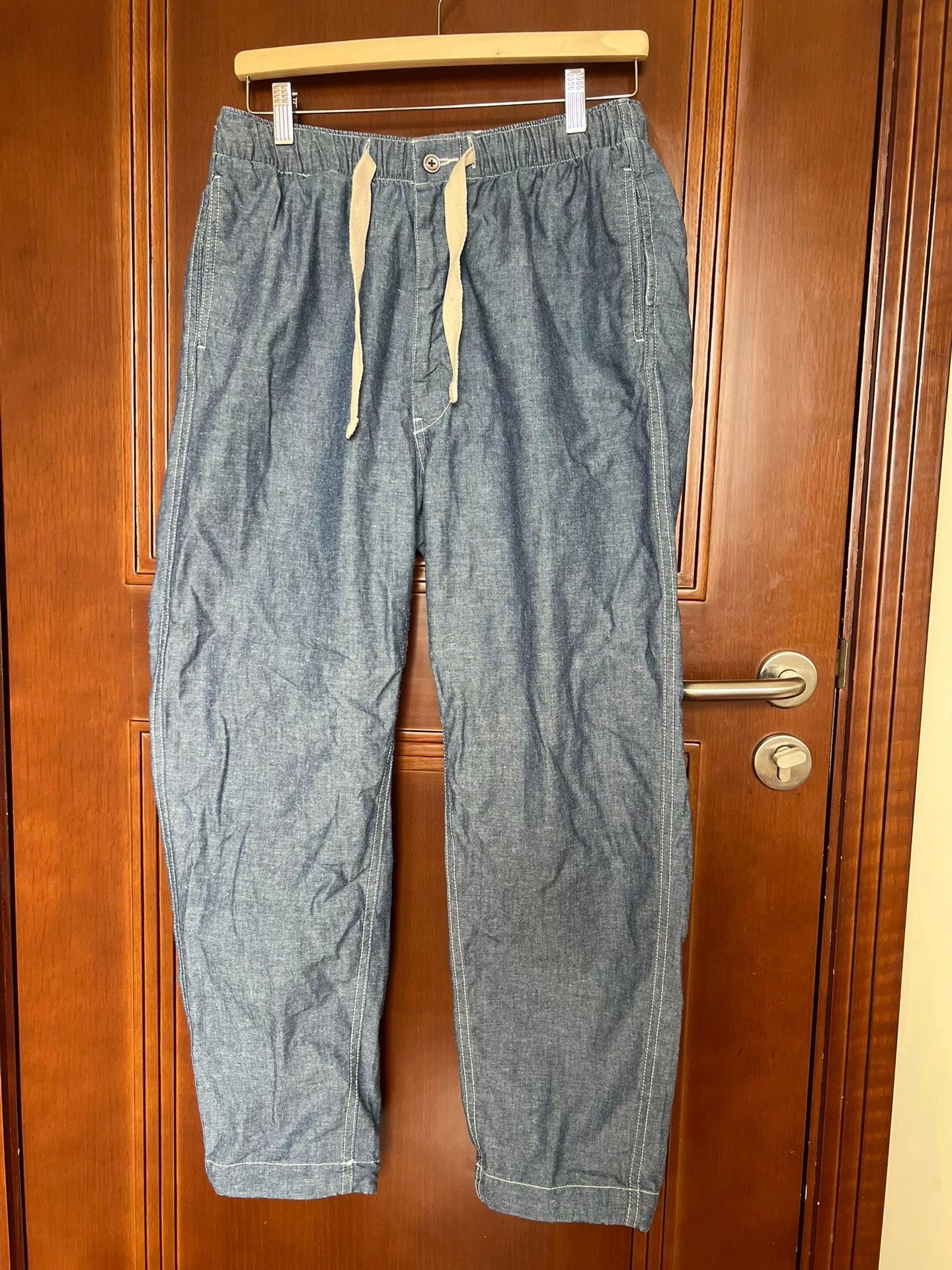 Nanamica nanamica Lightweight Denim Straight Pants Size US 30 / EU 46 - 2 Thumbnail