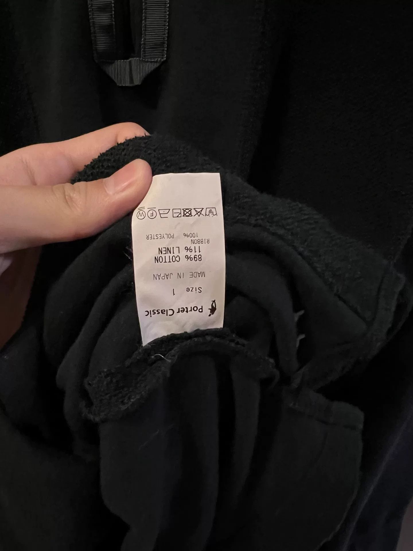 Porter Classic Porter Classic Towel-Lined Sweatshirt Size US XS / EU 42 / 0 - 4 Thumbnail