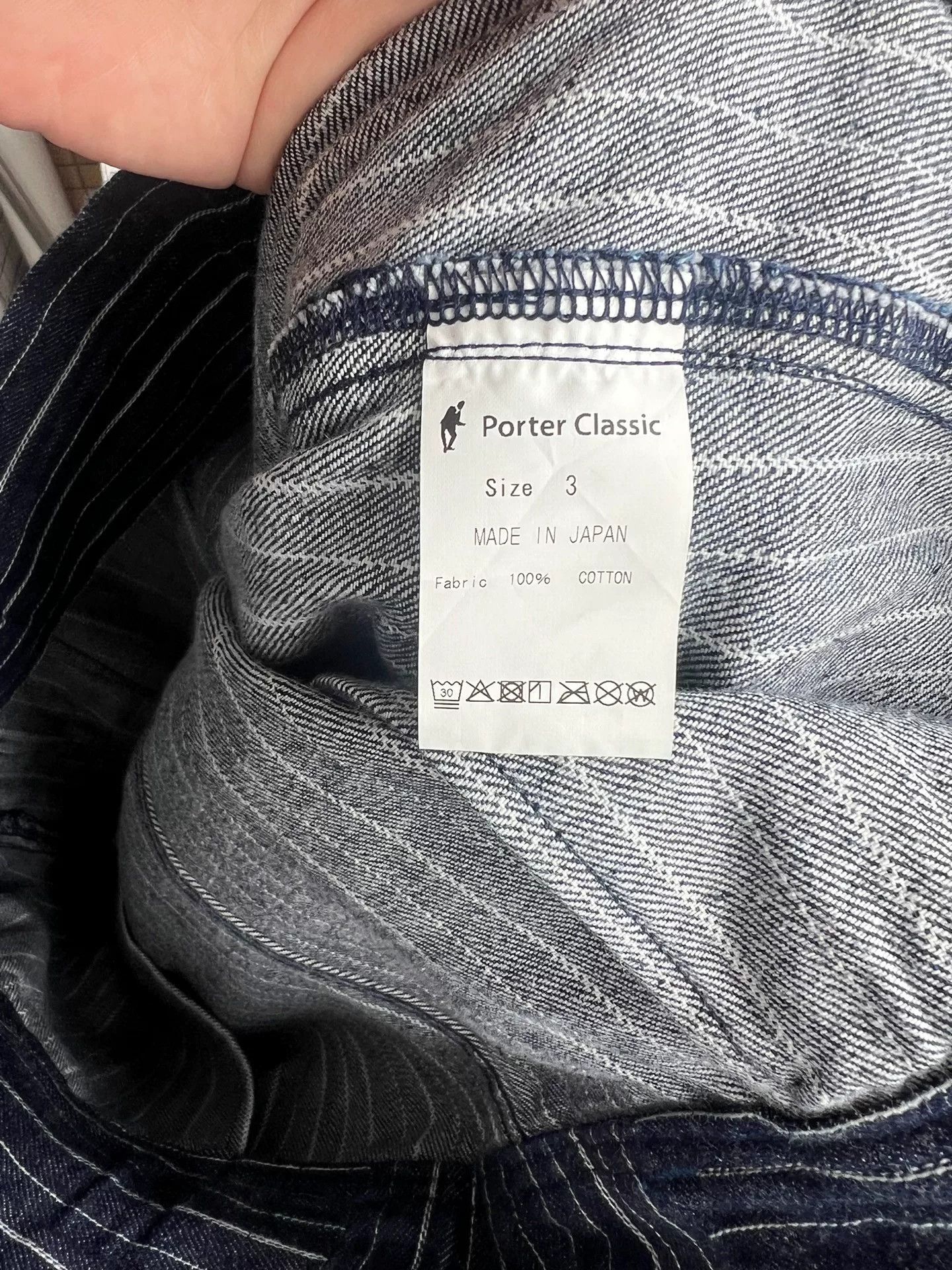 Porter Classic Porter Classic Wide Denim Pants Size US 28 / EU 44 - 7 Thumbnail