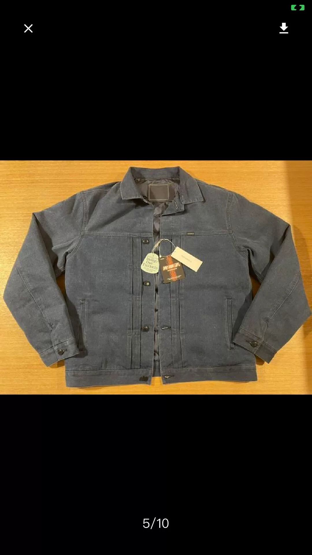 Nanamica Dock Down Jacket Nanamica Indigo Blue Size US L / EU 52-54 / 3 - 3 Thumbnail