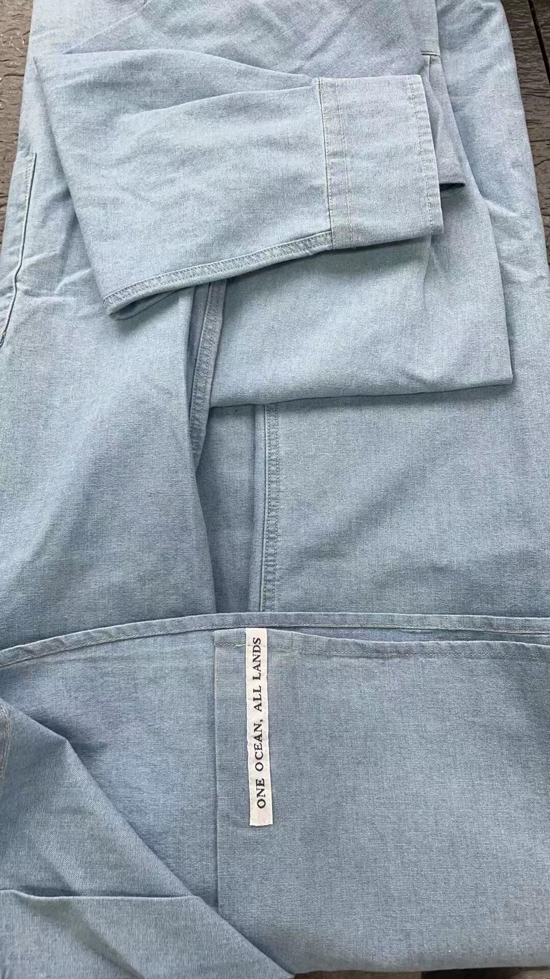 Nanamica Nanamica Regular Collar Chambray Shirt Size US M / EU 48-50 / 2 - 6 Thumbnail